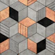Concrete and Copper Cubes 2
