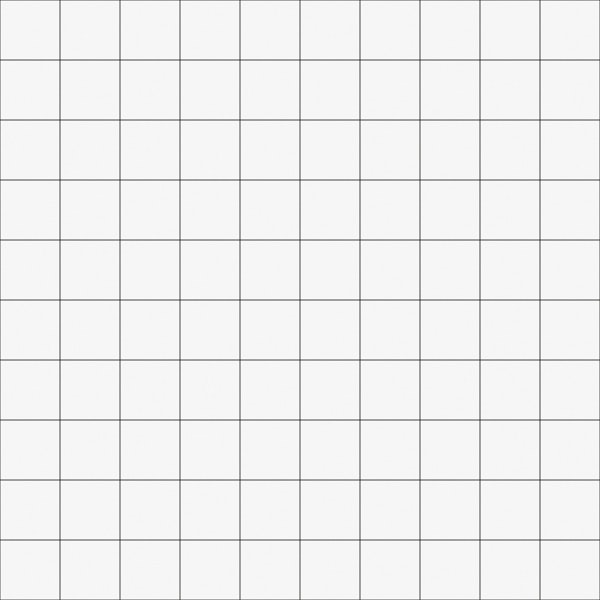 Grid Pattern - White with Small Grid