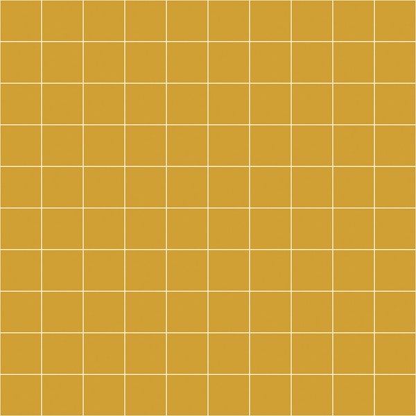 Grid Pattern - Mustard Yellow with Small Grid