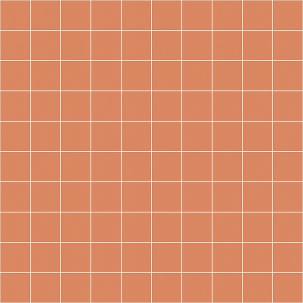 Grid Pattern - Coral with Small Grid