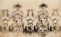 Renaissance Garden Symphony wallpaper