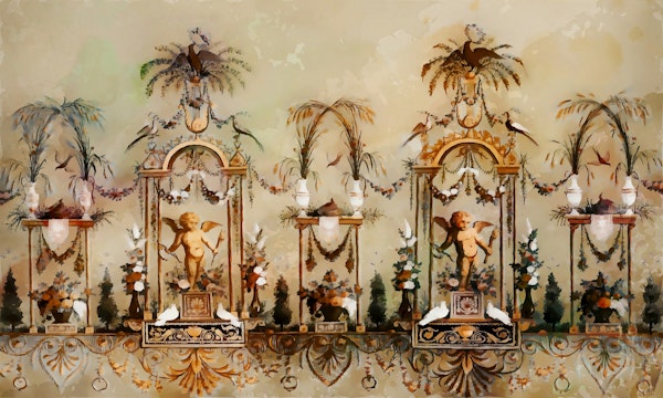 Antique Renaissance Garden