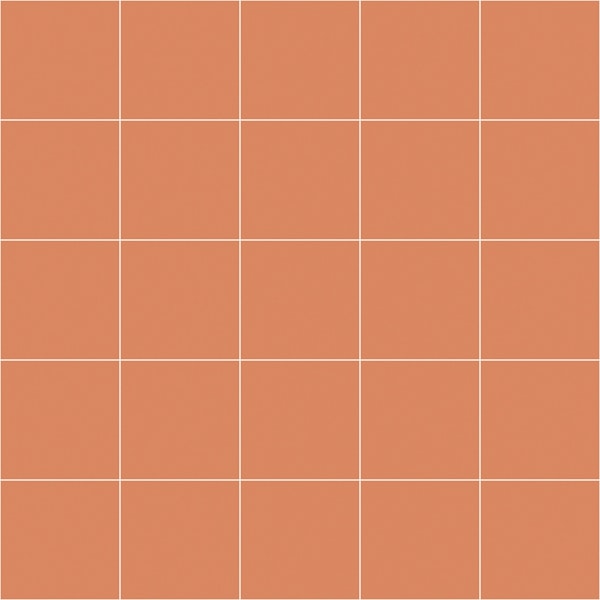Grid Pattern - Coral with Medium Grid