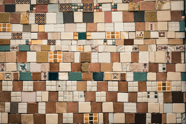 Vintage Tile Collage