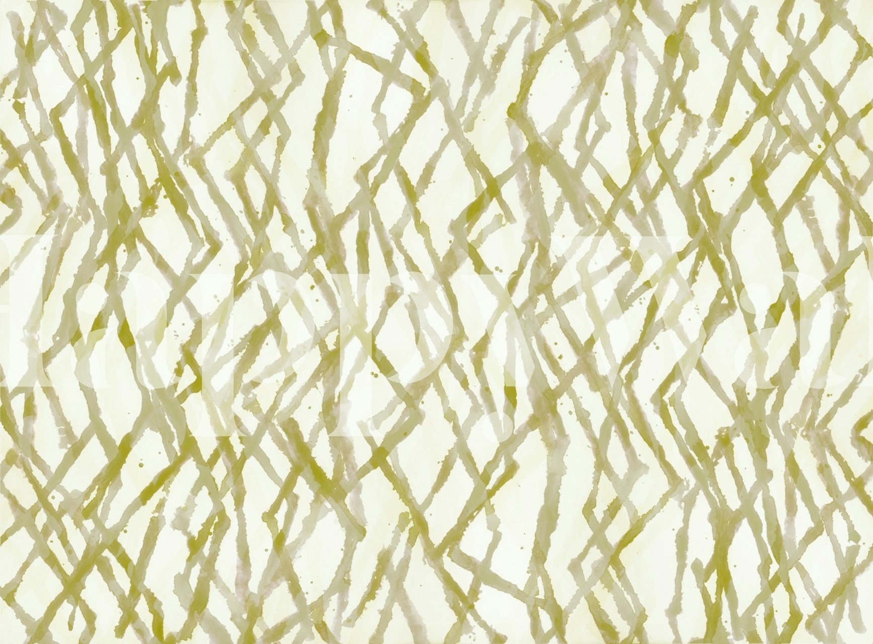 Rustic brushstroke lines in earthy tones wallpaper