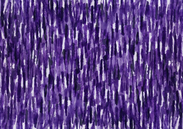 Purple Watercolor Rainfall