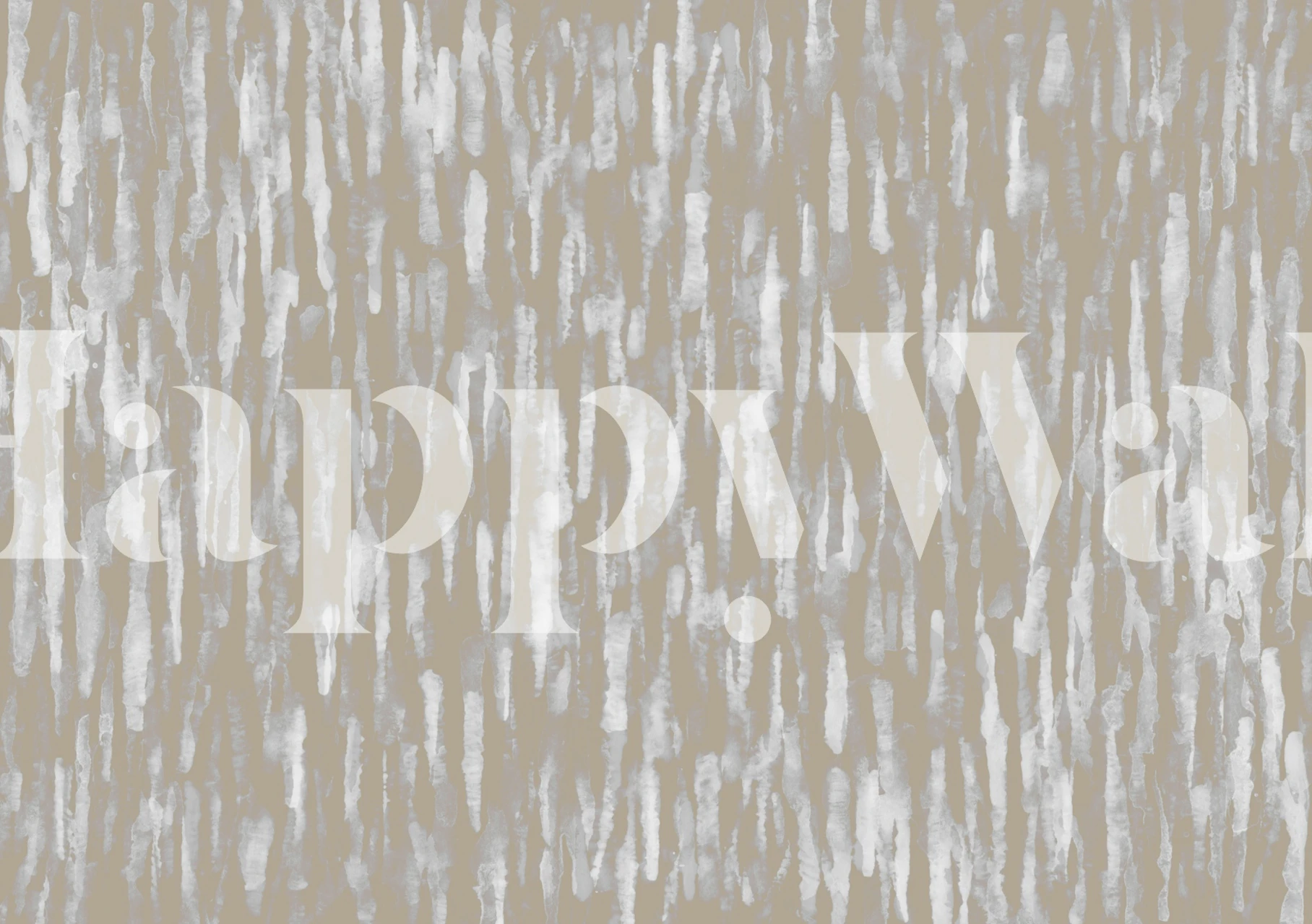 Neutral striped pattern in beige and white tones wallpaper