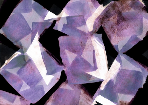 Ethereal Purple Abstraction