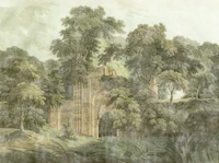 Jungle Lost Emerald City tapet