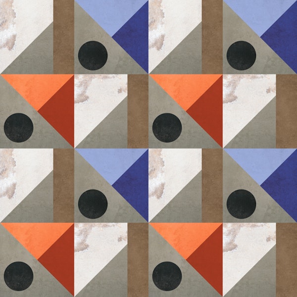 Vibrant Triangle Mix