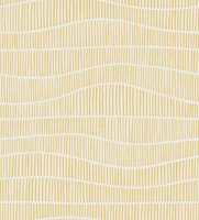 wavy striped stripes - yellow carta da parati