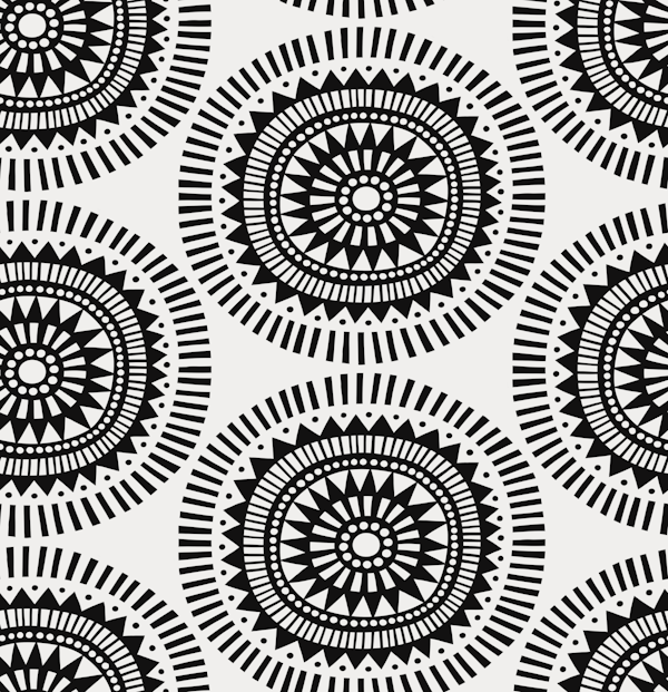 winter sunny day - black and white