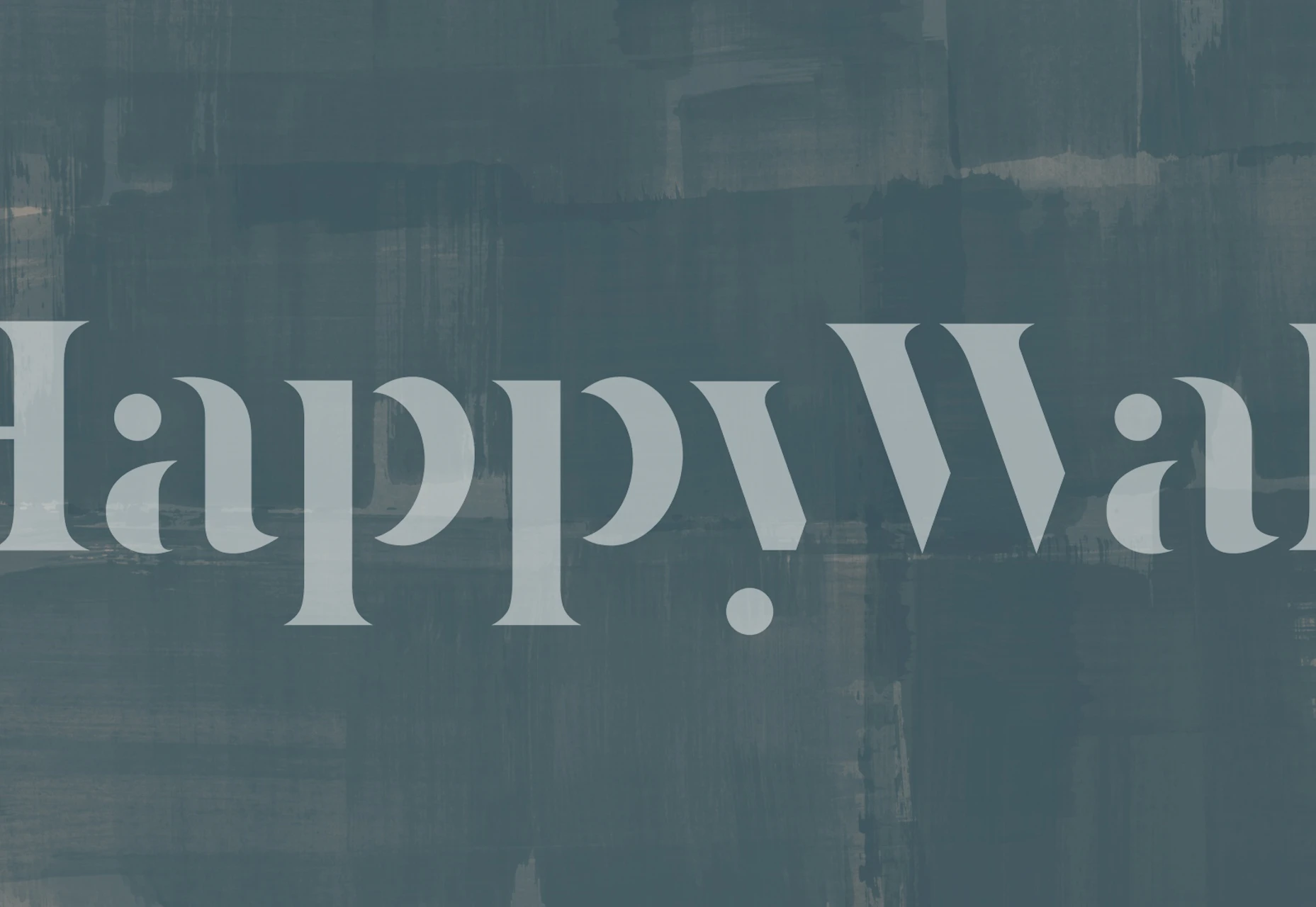 Diseño de papel pintado Blue Textures en una habitación