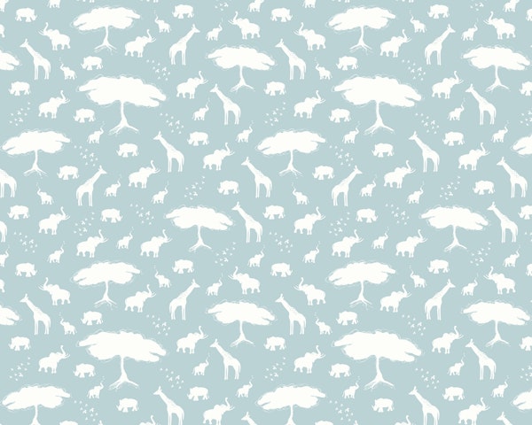 Blue Safari Animal