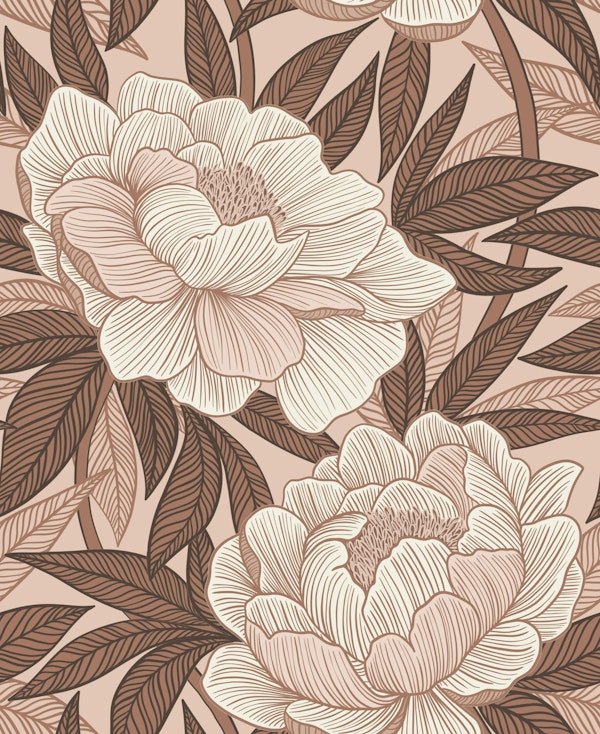 Dreamy Creamy Peonies in Warm Neutrals