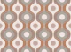 Mocha Mousse 70s Groovy Geometry