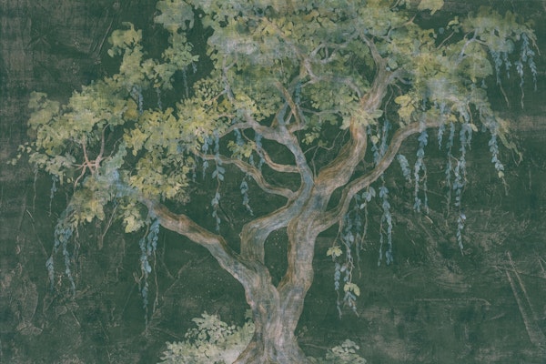 Mystical Emerald Forest Tree