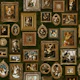 Vintage Famous Corgi Portrait Gallery - green