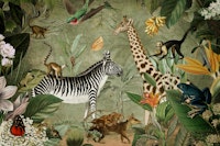 Lush African Jungle Adventure ταπετσαρία