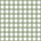 Sage gingham on white - large scale