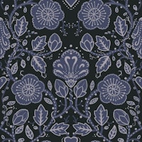 Midnight Floral Harmony ταπετσαρία