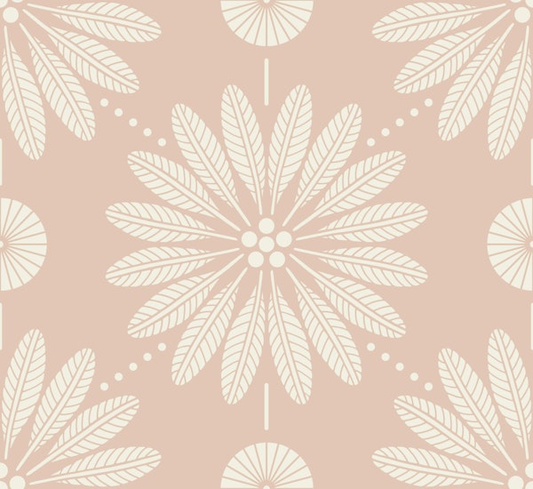 Palm Terrace - Cream