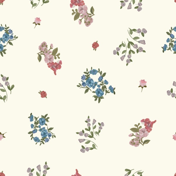 Ditsy colorful floral