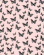 Black Blush Butterfly Glam 1