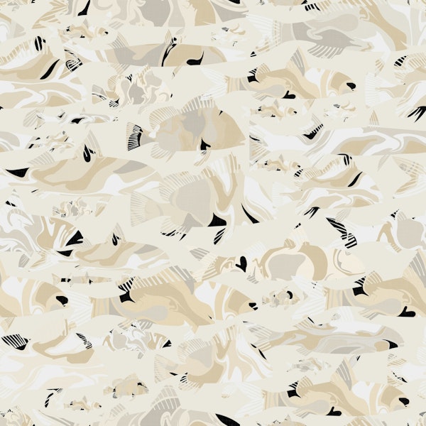 Marble Fishes Neutral Shades WP