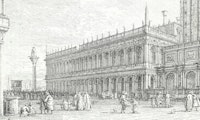 Renaissance Art Venice Etching carta da parati