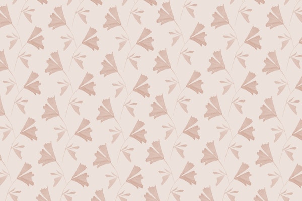 Soft Blush Fishtail Palm Pattern 1