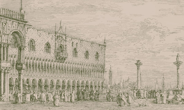 Venetian Architectural Charm Mocha