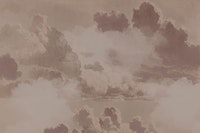 Renaissance Clouds Mocha tapete