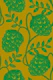 Fantasia Floral Botanical Kelly Green Citron