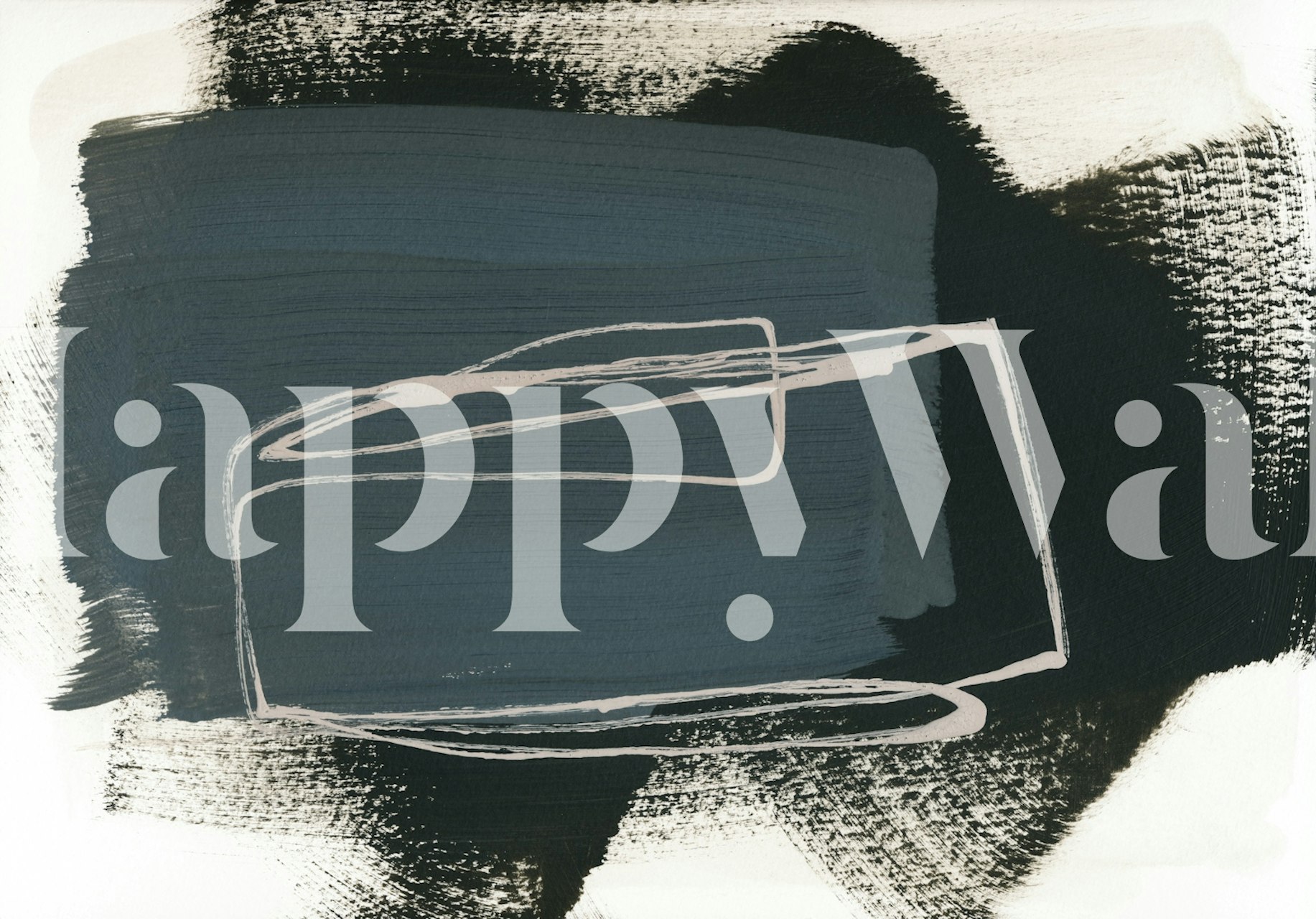 Bold Strokes 1 tapet i et rum