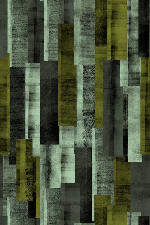 vintage rolled texture stripes mint green