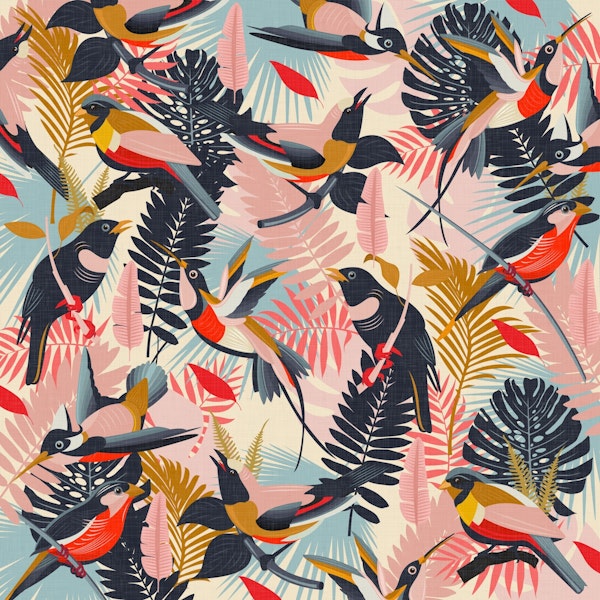 Paradise Birds - Tropical Summer