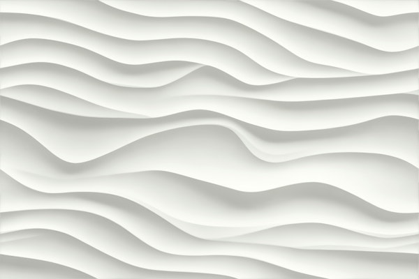 Calm White Ripple Serenity