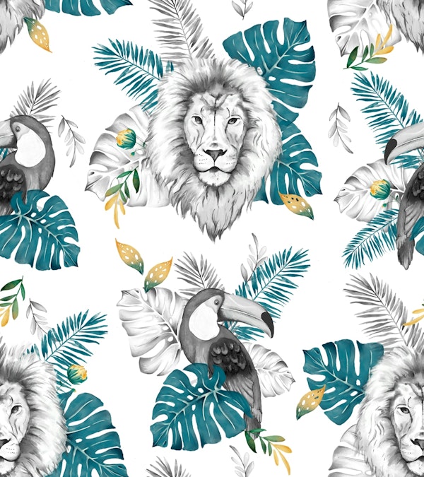 Black & White Jungle