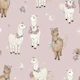 Boho Alpaca - rose