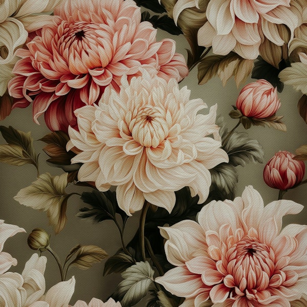 Flowers Elegant Baroque Dahlias