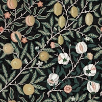 William Morris Pomegranate or Fruit Muted tapete