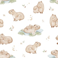 Capy Cuddles tapete