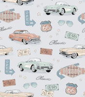 Classic Cars ταπετσαρία