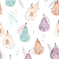 Pear Season carta da parati