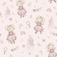 Tiny Princess - pink tapet