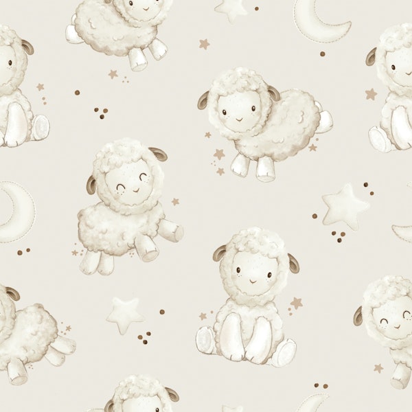 One Two Sheep - Beige