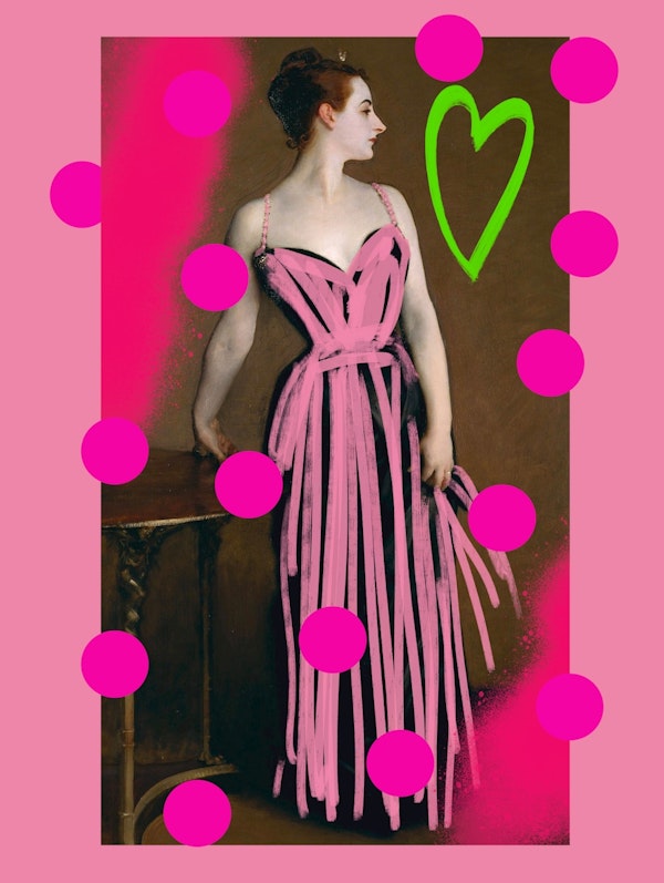 Madame X Neon Vintage Charm