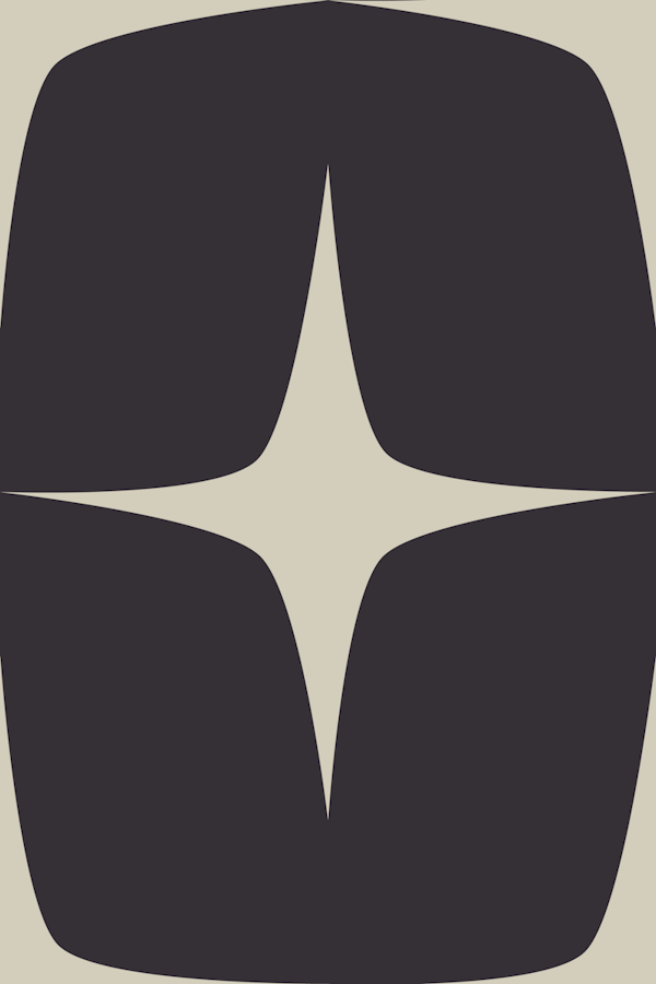 50s Atomic Starburst - Mid Century - Charcoal