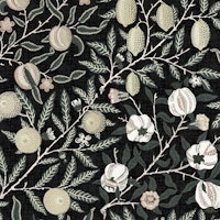 William Morris Pomegranate Fruit Moody behang